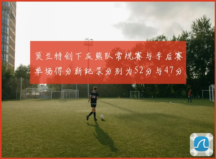 莫兰特创下灰熊队常规赛与季后赛单场得分新纪录分别为52分与47分